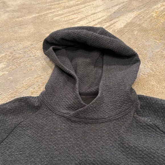 Lululemon At Ease Hoodie Men's Sz S Heathered grey Workout Hiking Casual Weekend - Picture 2 of 11
